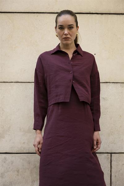 51153 GÖMLEK ELBİSE TAKIM MÜRDÜM