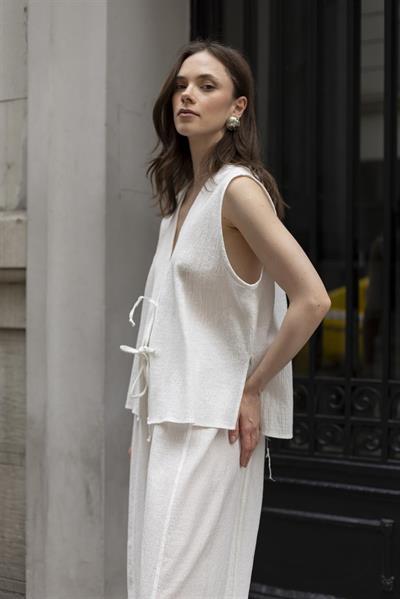 51155 YELEK PANTOLON TAKIM BEYAZ