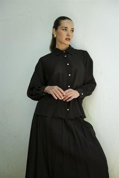 51159 GÖMLEK ETEK TAKIM SİYAH