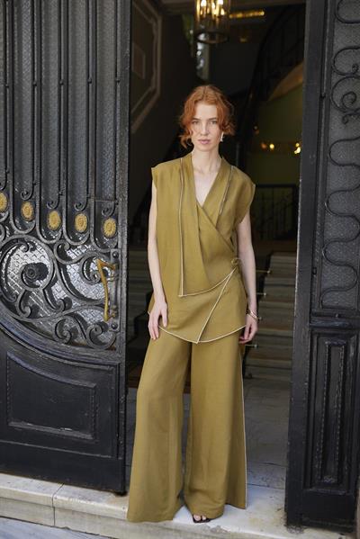 51160 KİMONO TAKIM OLİVE