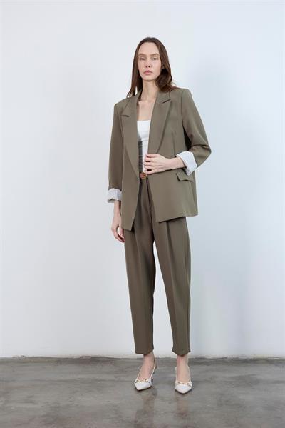 9134 KOLU KATLAMALI CEKET HAKİ