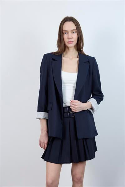 9300 POLİVİSKON CEKET LACİVERT