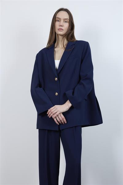 9418 CEKET PANTOLON TAKIM LACİVERT