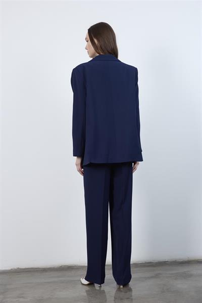 9418 CEKET PANTOLON TAKIM LACİVERT