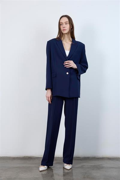 9418 CEKET PANTOLON TAKIM LACİVERT