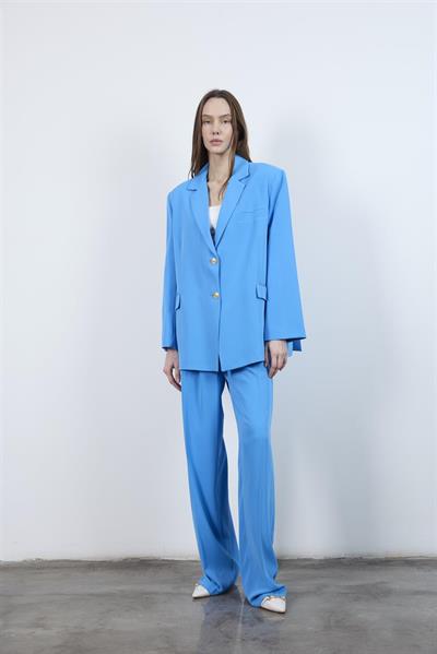 9418 CEKET PANTOLON TAKIM MAVİ