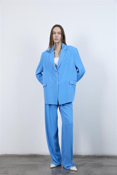 9418 CEKET PANTOLON TAKIM MAVİ