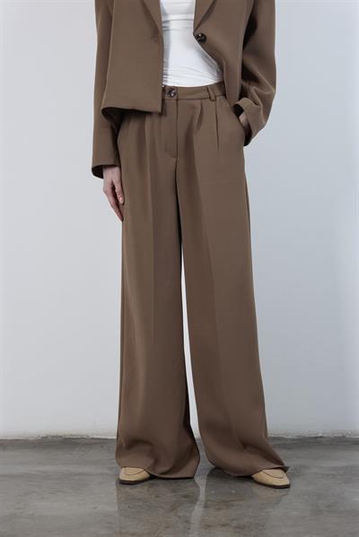 9489 CEKET PANTOLON TAKIM CAMEL