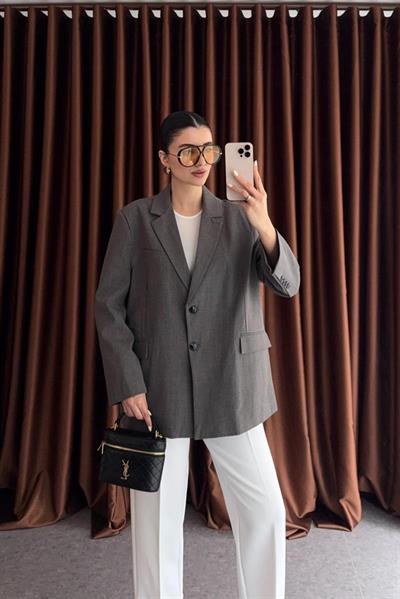 9513 EKOSE CEKET (9459) FÜME