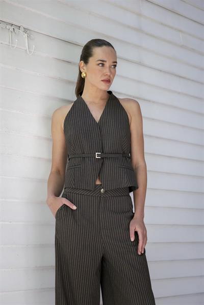 9569 YELEK PANTOLON TAKIM FÜME