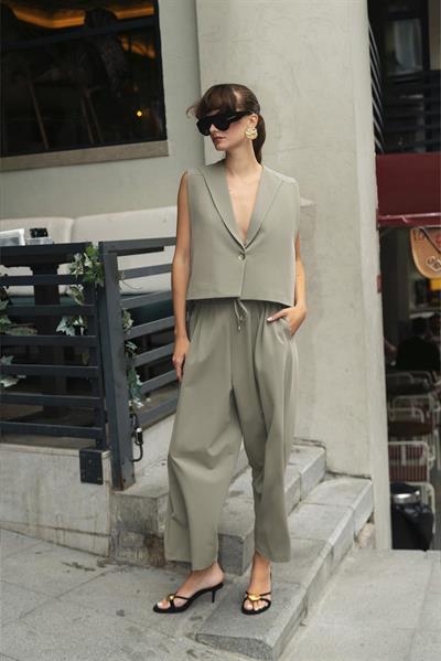 9588 YELEK PANTOLON TAKIM HAKİ