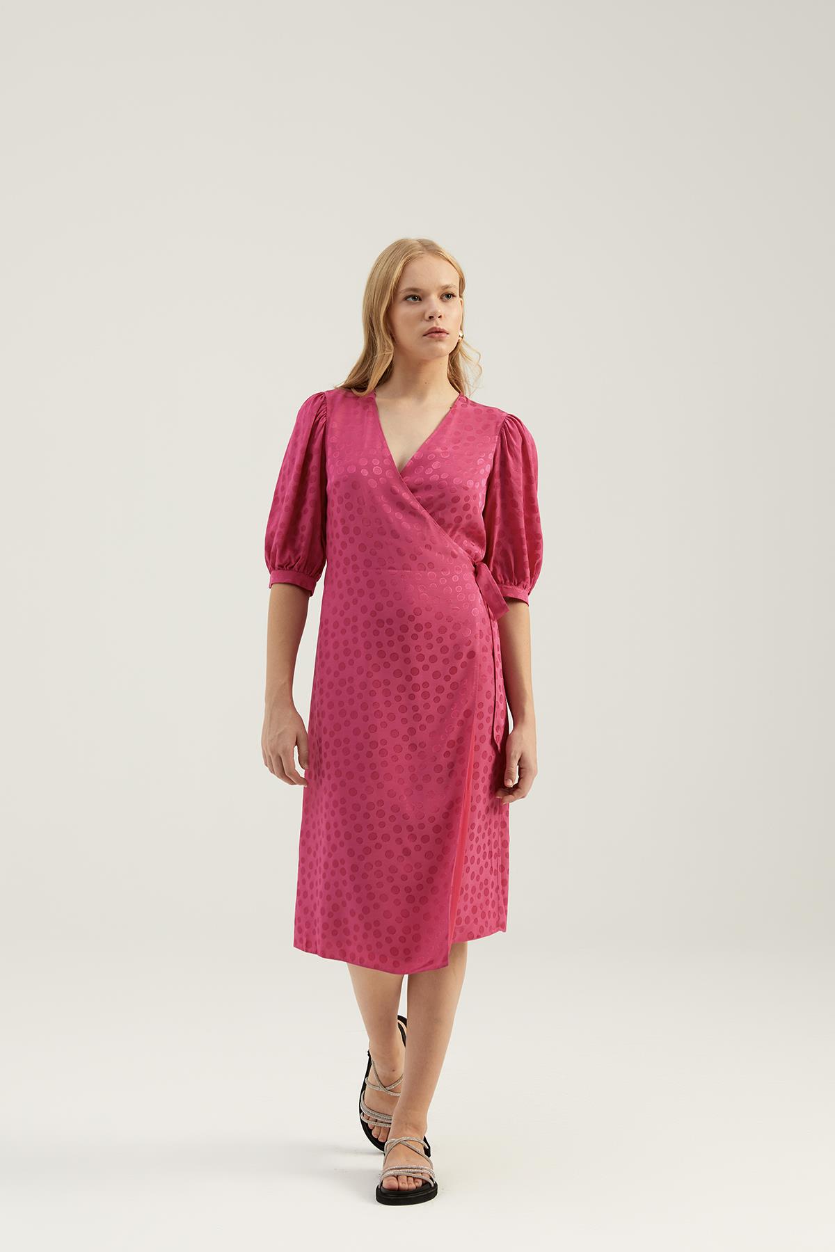 NAAR 11129 ELBİSE FUŞYA