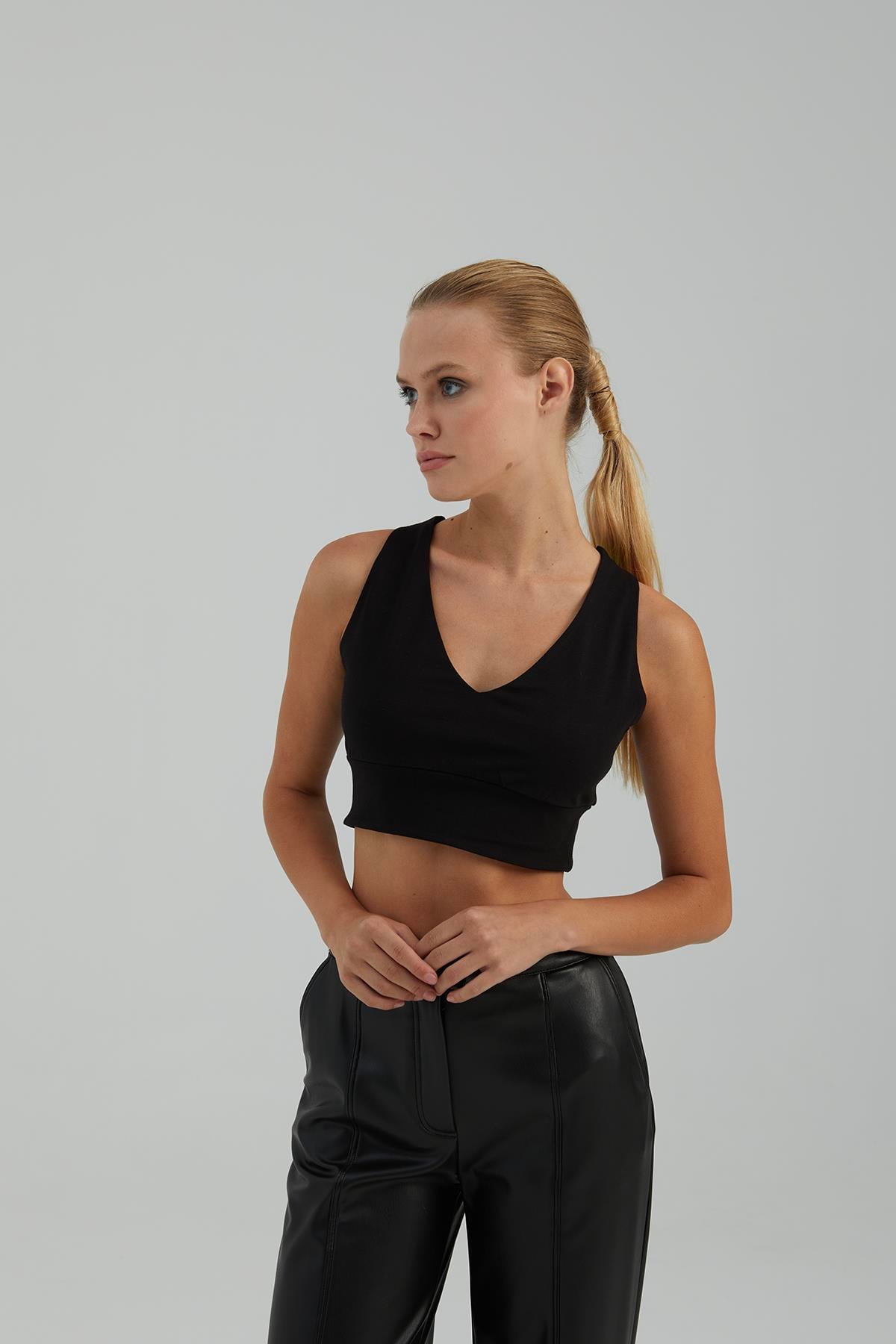 NAAR 11330 BLUZ SİYAH