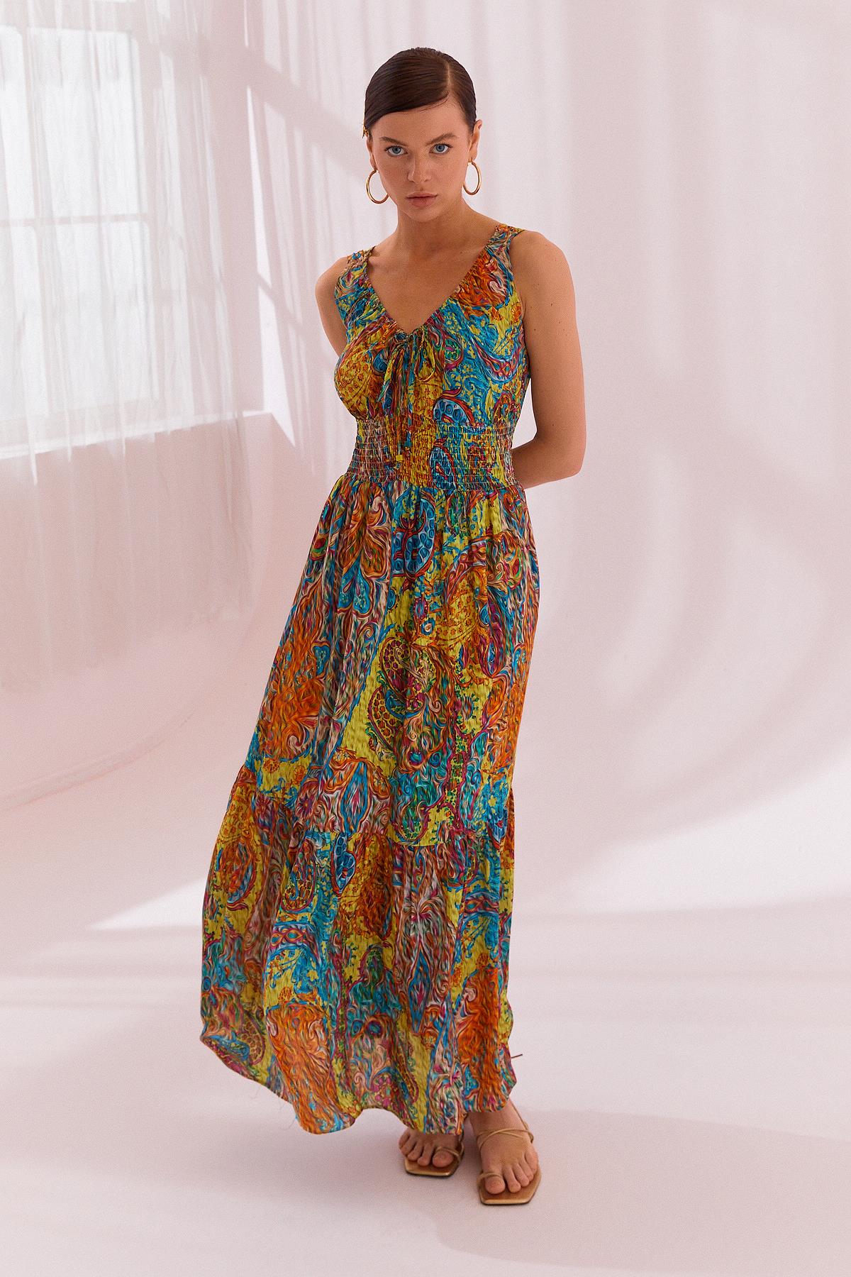 NAAR 12115 ELBİSE SARI