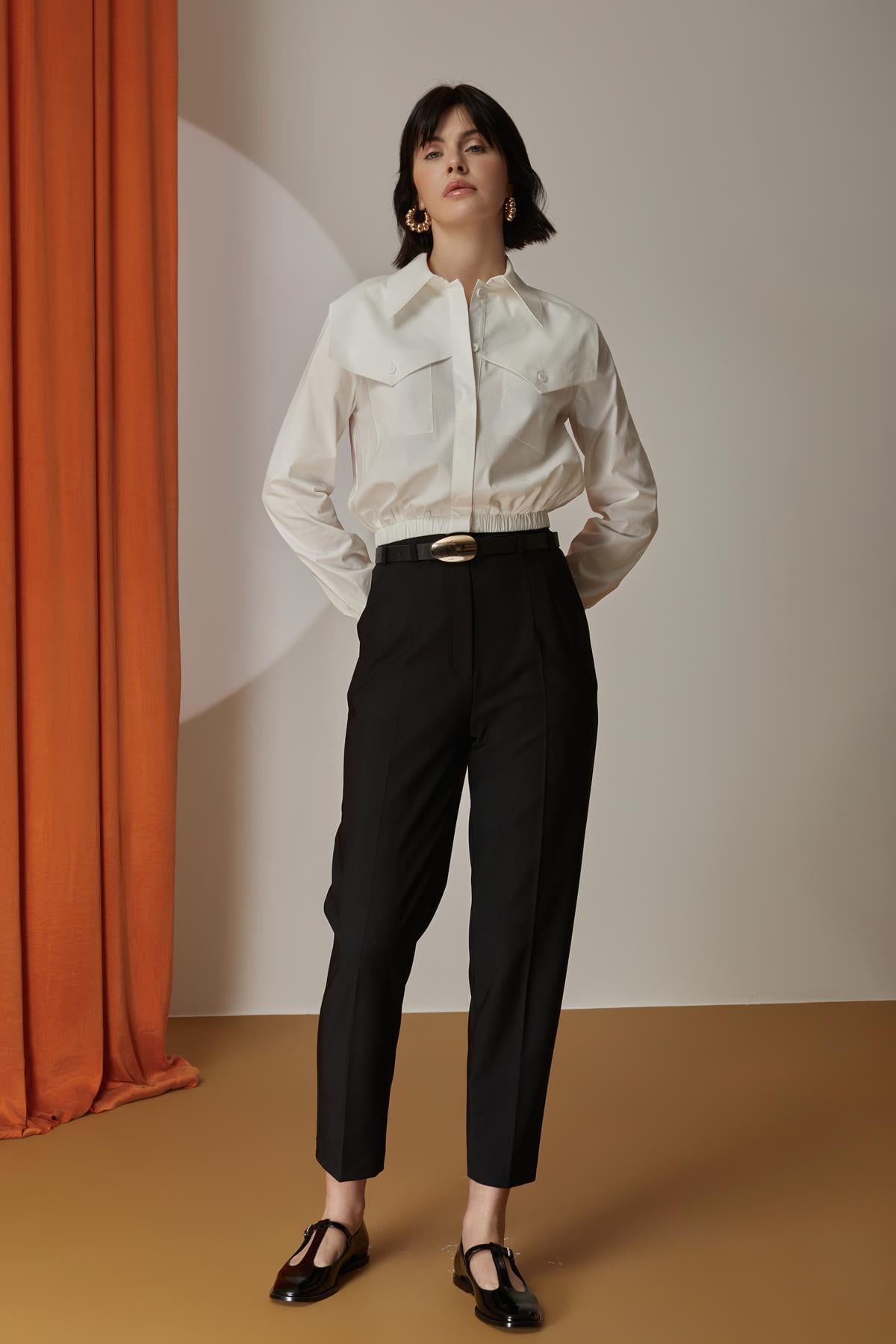 NAAR 12221  PANTOLON SİYAH