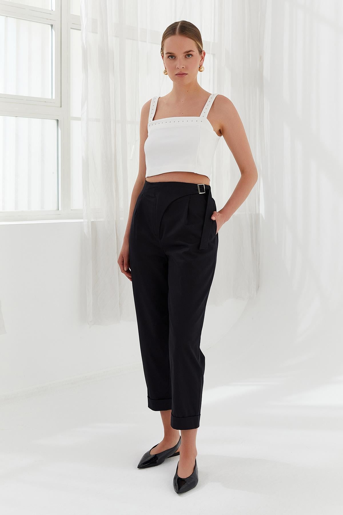 NAAR 12235 PANTOLON SİYAH