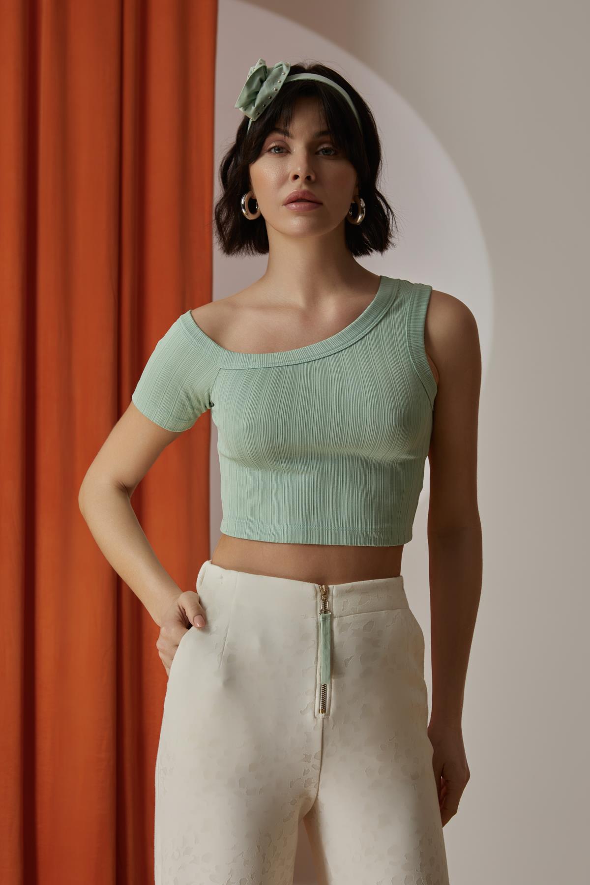 NAAR 12316 BLUZ MİNT