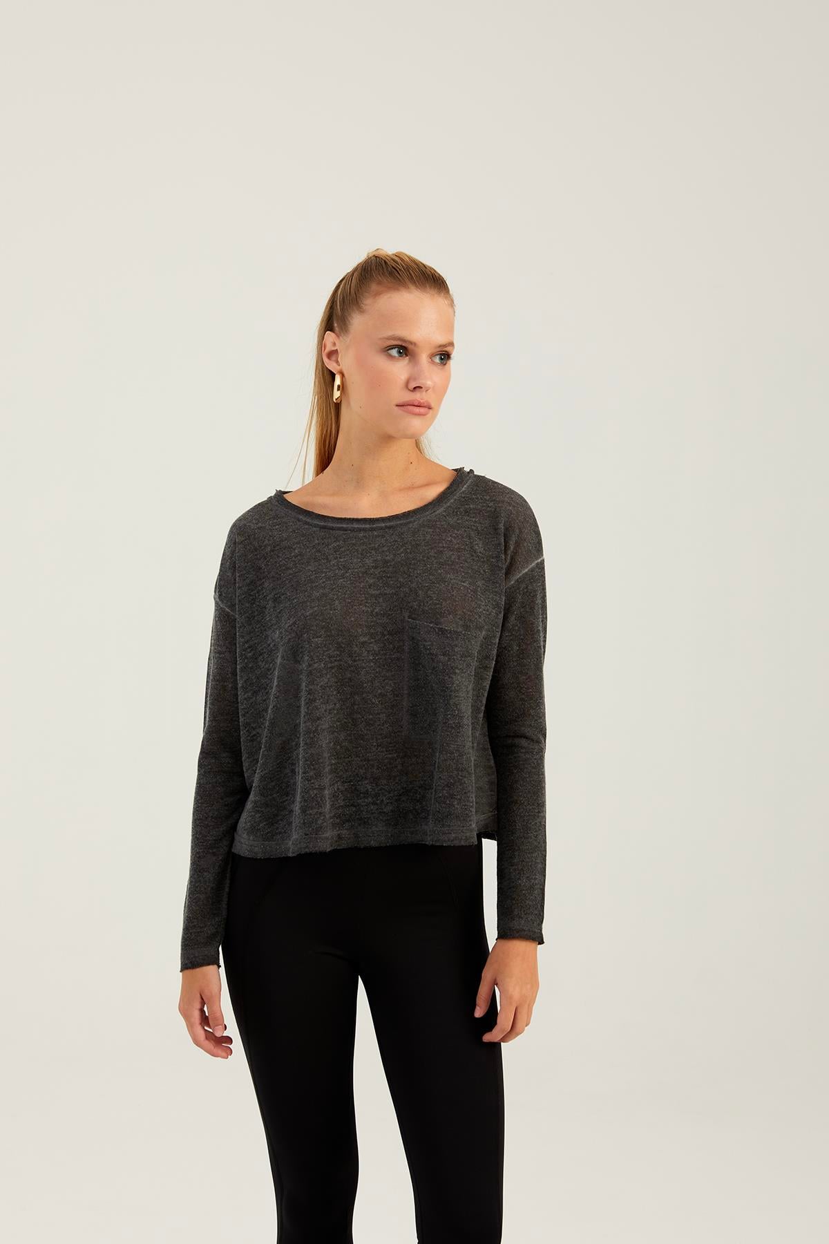 NAAR 21347 BLUZ SİYAH