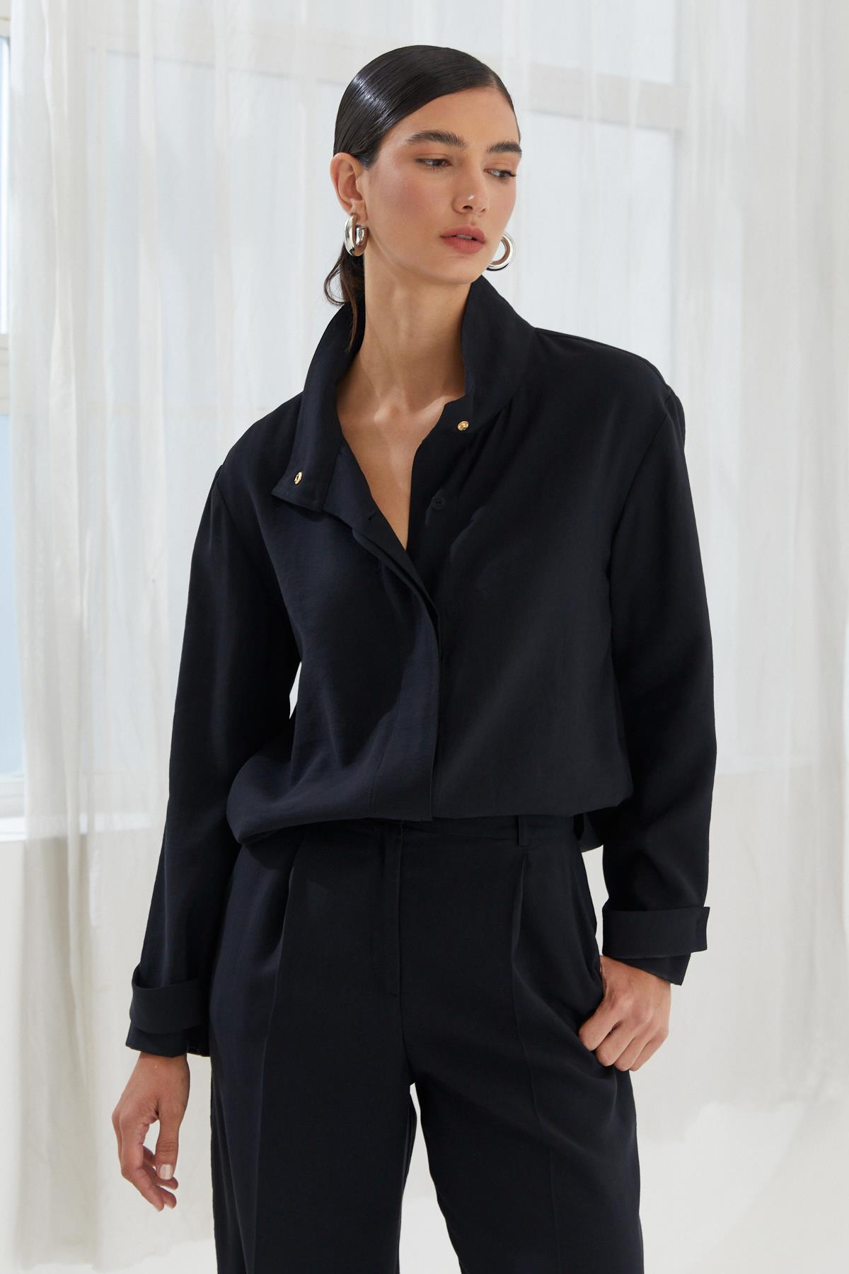 NAAR 22330 GÖMLEK SİYAH