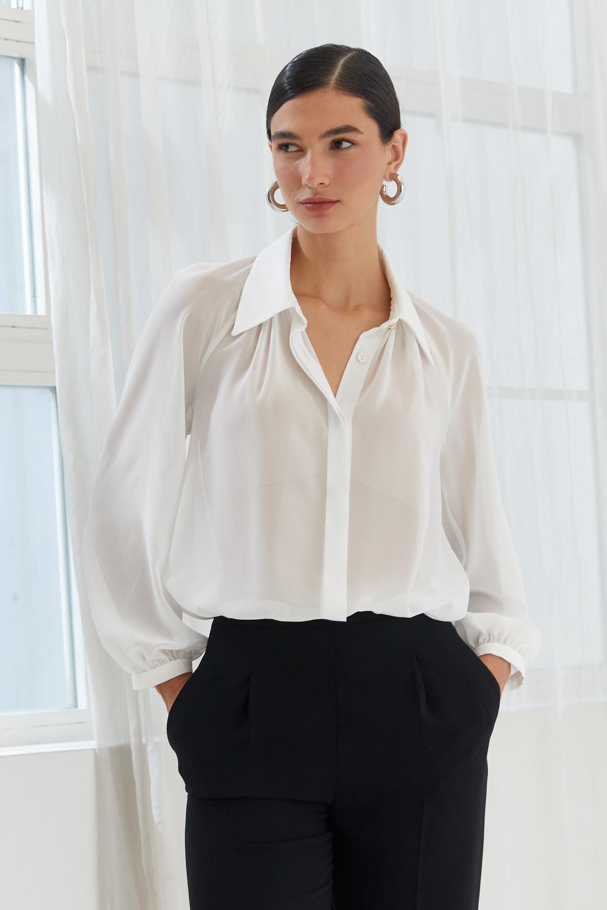 NAAR 22334 GÖMLEK EKRU