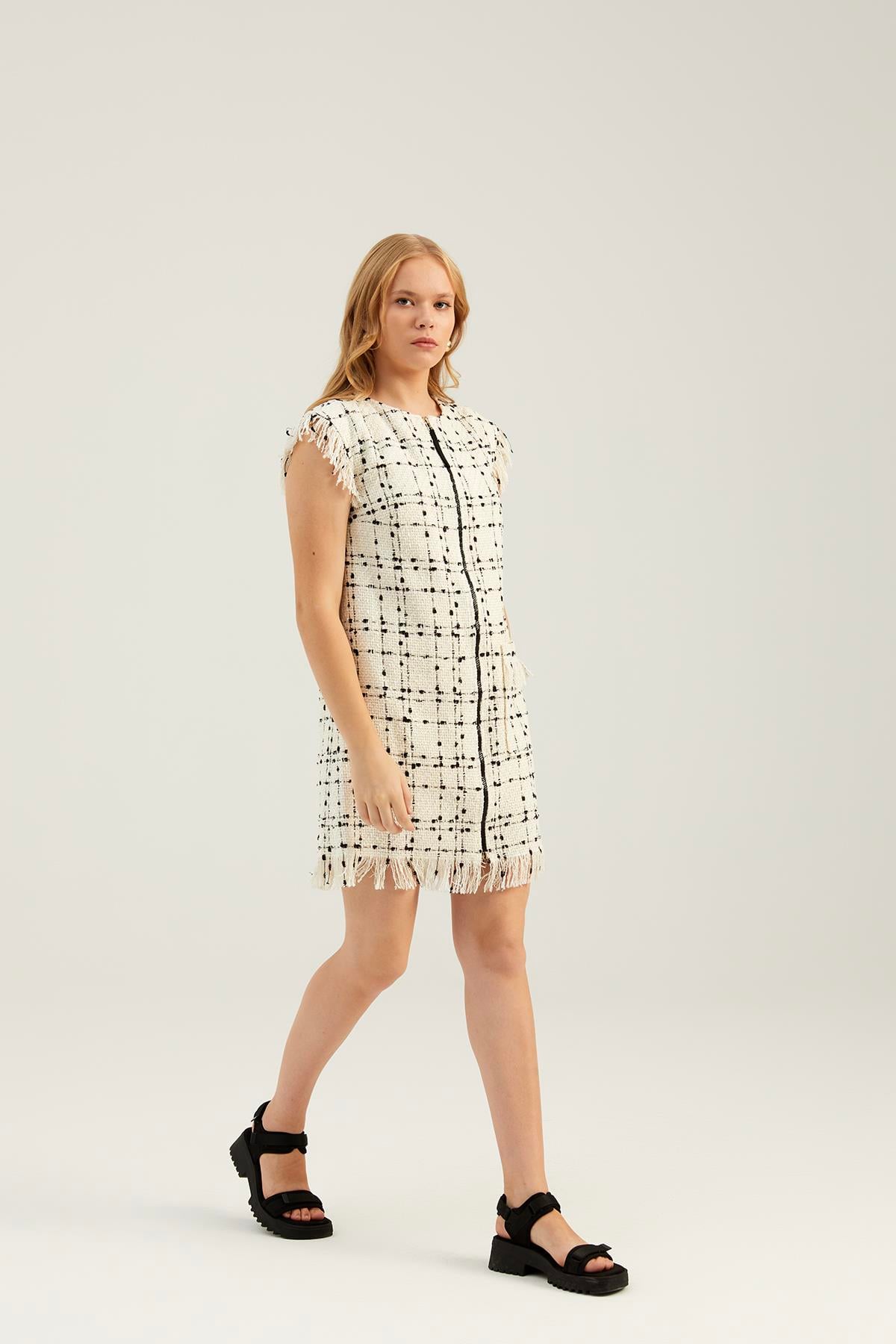 Naar 41101 Elbise EKRU