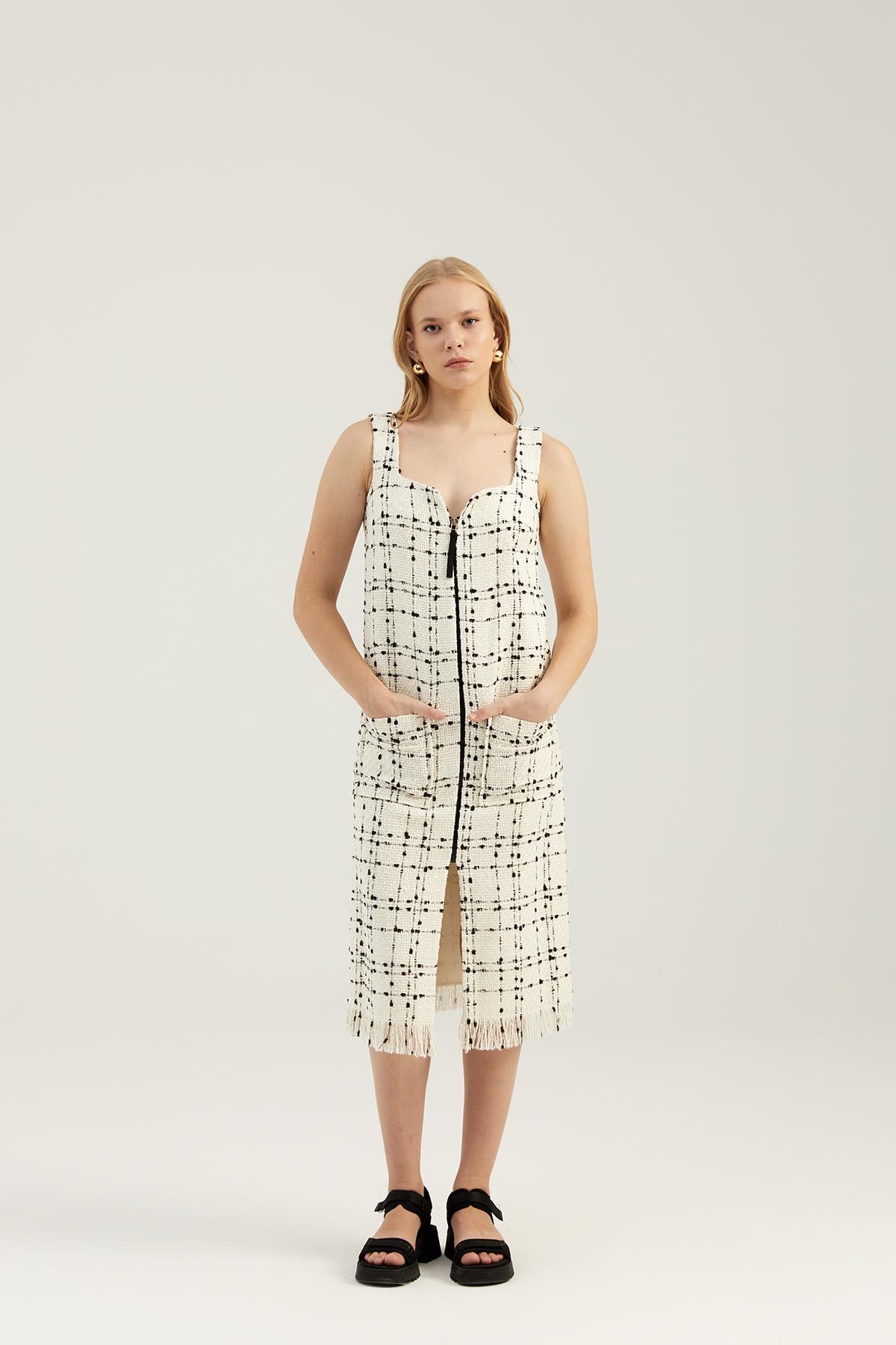 Naar 41104 Elbise EKRU