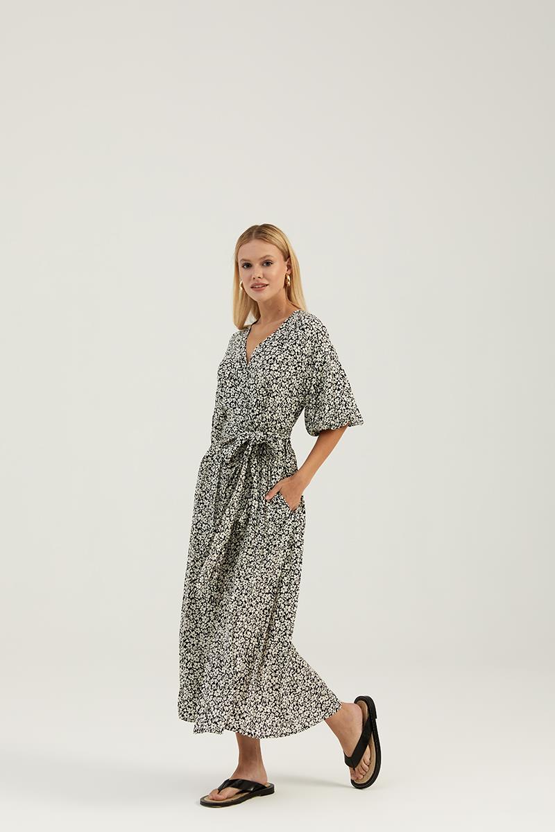 Naar 41115 Elbise SİYAH