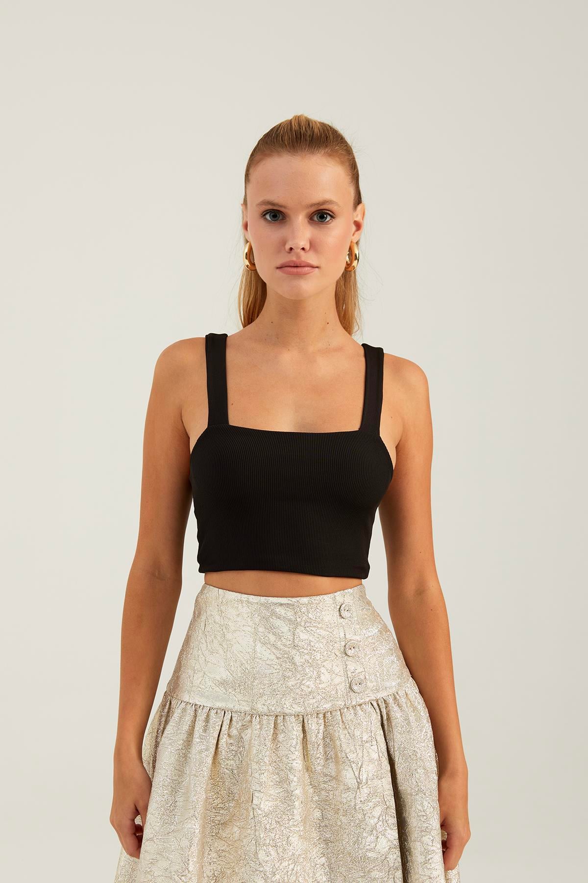 Naar 41313 Crop SİYAH