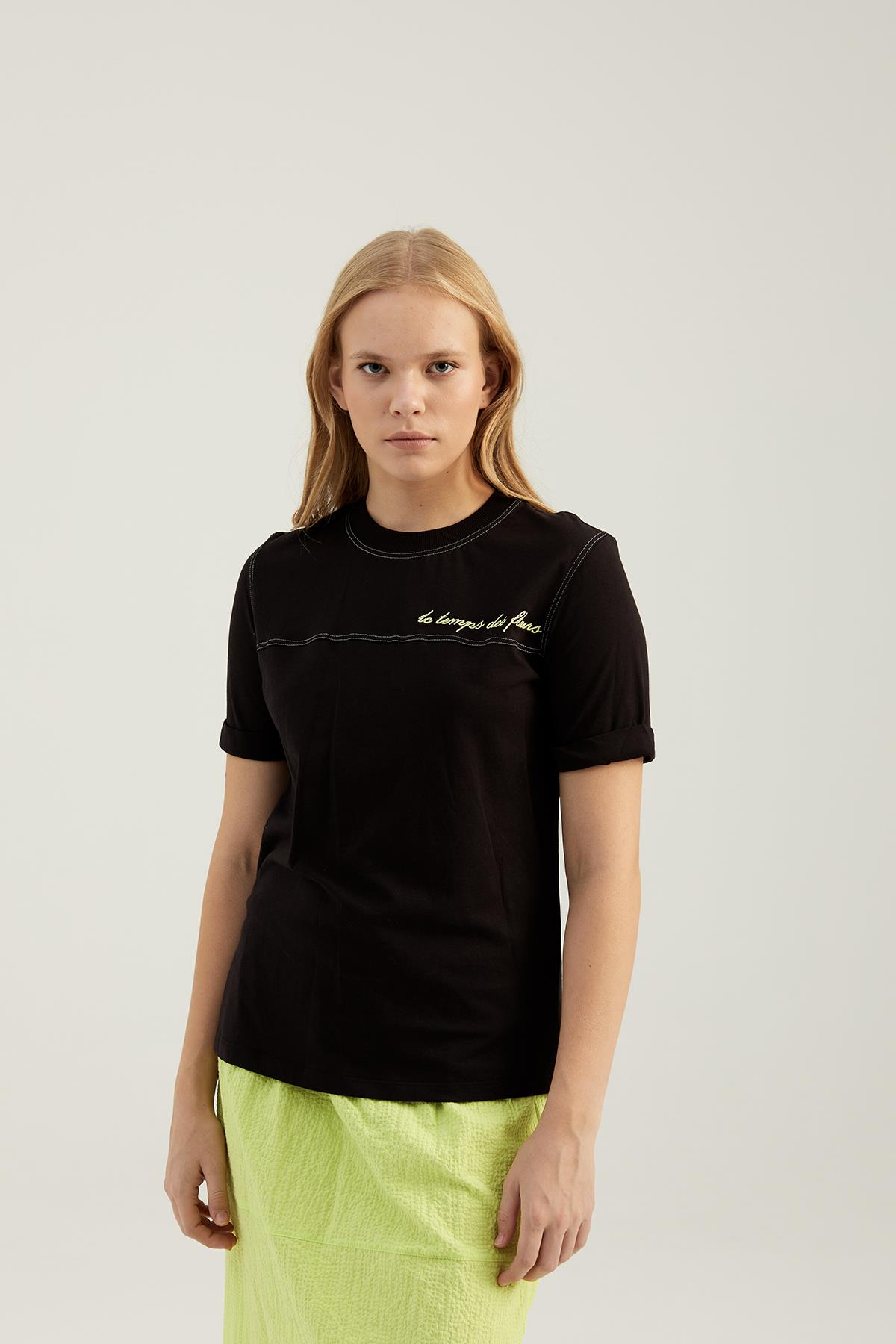 Naar 41321 T-Shırt SİYAH