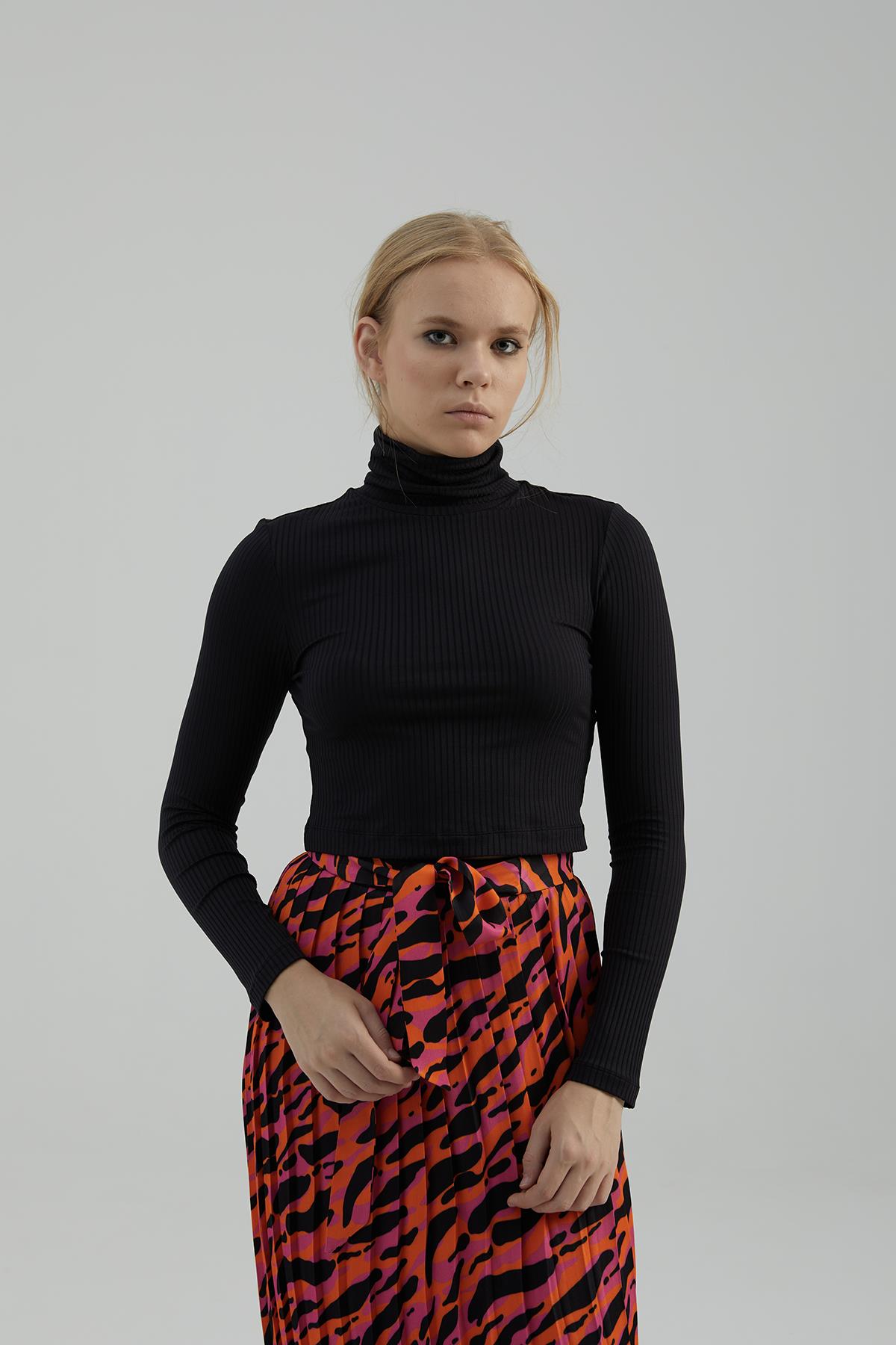 NAAR 51341 BLUZ SİYAH