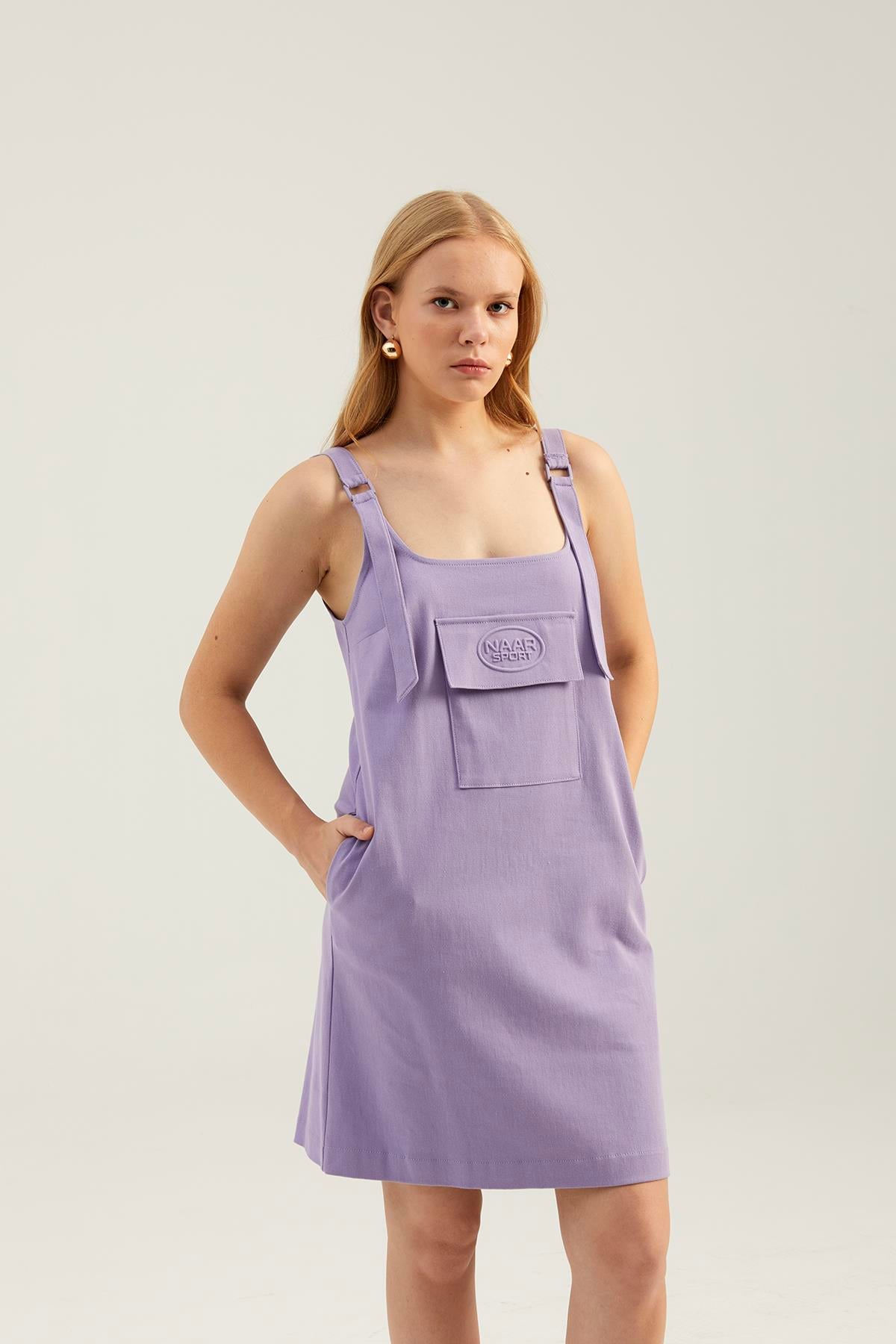 NAAR 61106 ELBİSE LİLA