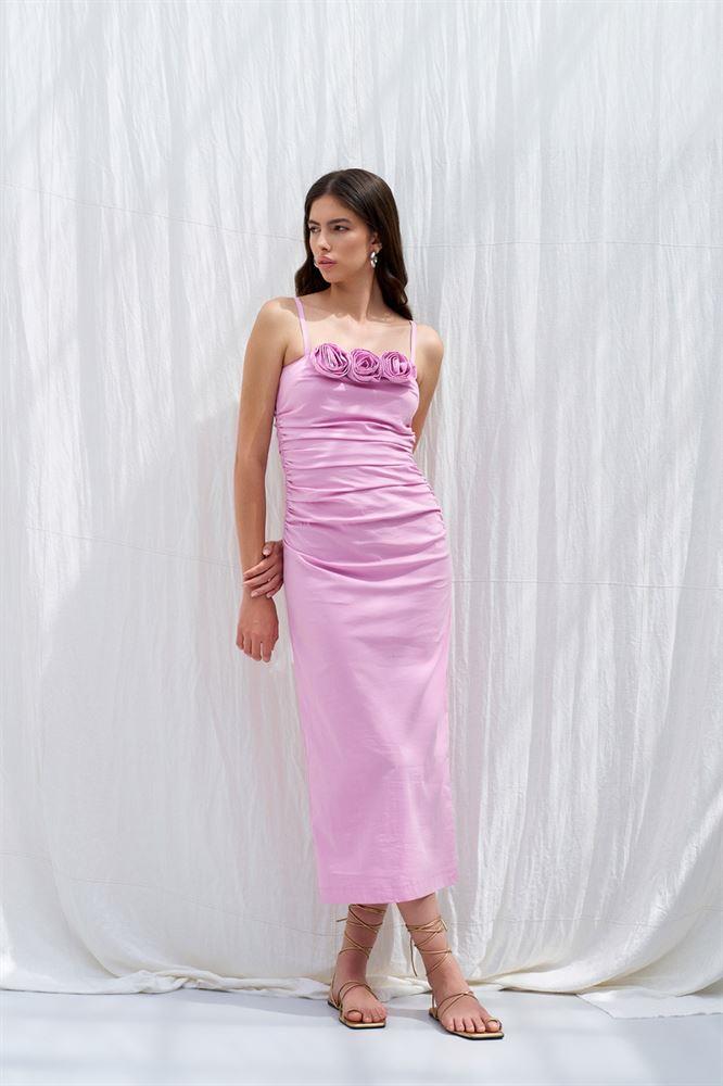 NAAR 81111 ELBİSE PEMBE