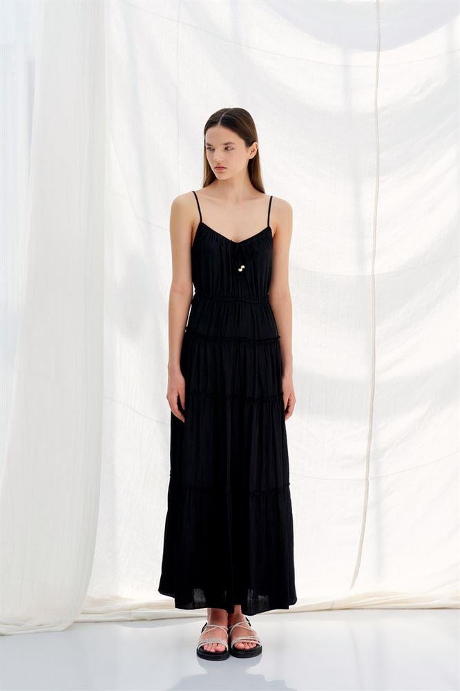 NAAR 81112 ELBİSE SİYAH