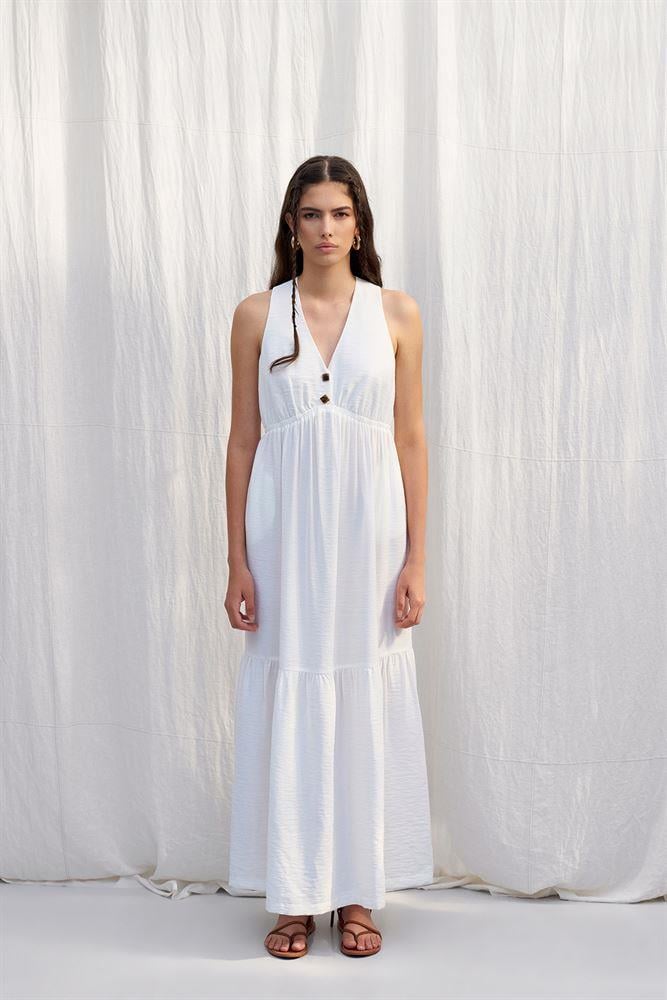 NAAR 81138 ELBİSE EKRU