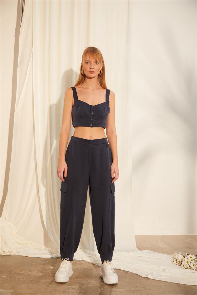 NAAR 81217 PANTOLON LACİVERT