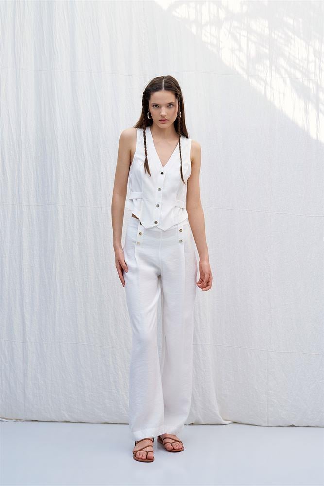 NAAR 81245 PANTOLON EKRU