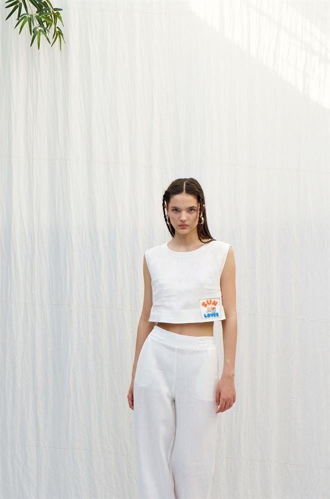 NAAR 81364 BLUZ EKRU