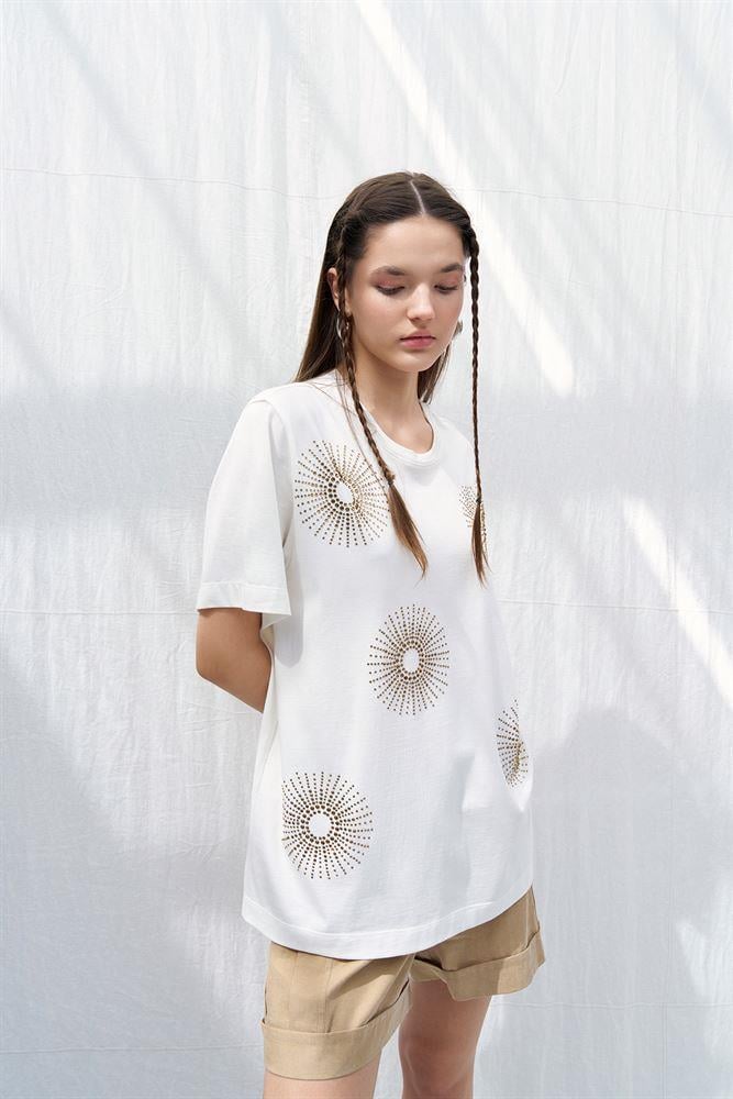 NAAR 81371 TSHIRT EKRU