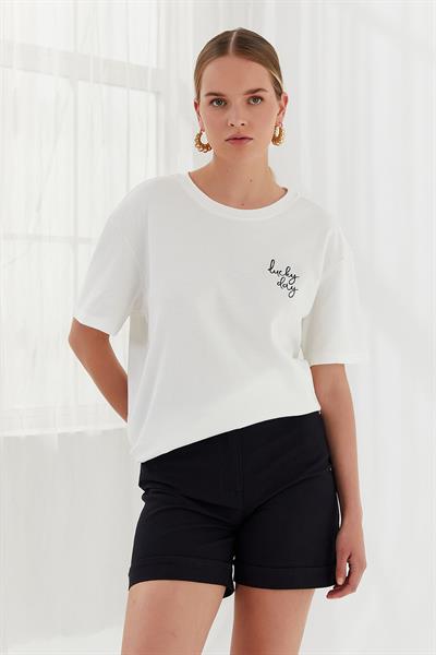 NAAR 12354 T-SHIRT EKRU