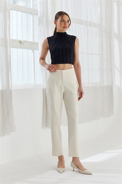 NAAR 32233 PANTOLON KREM