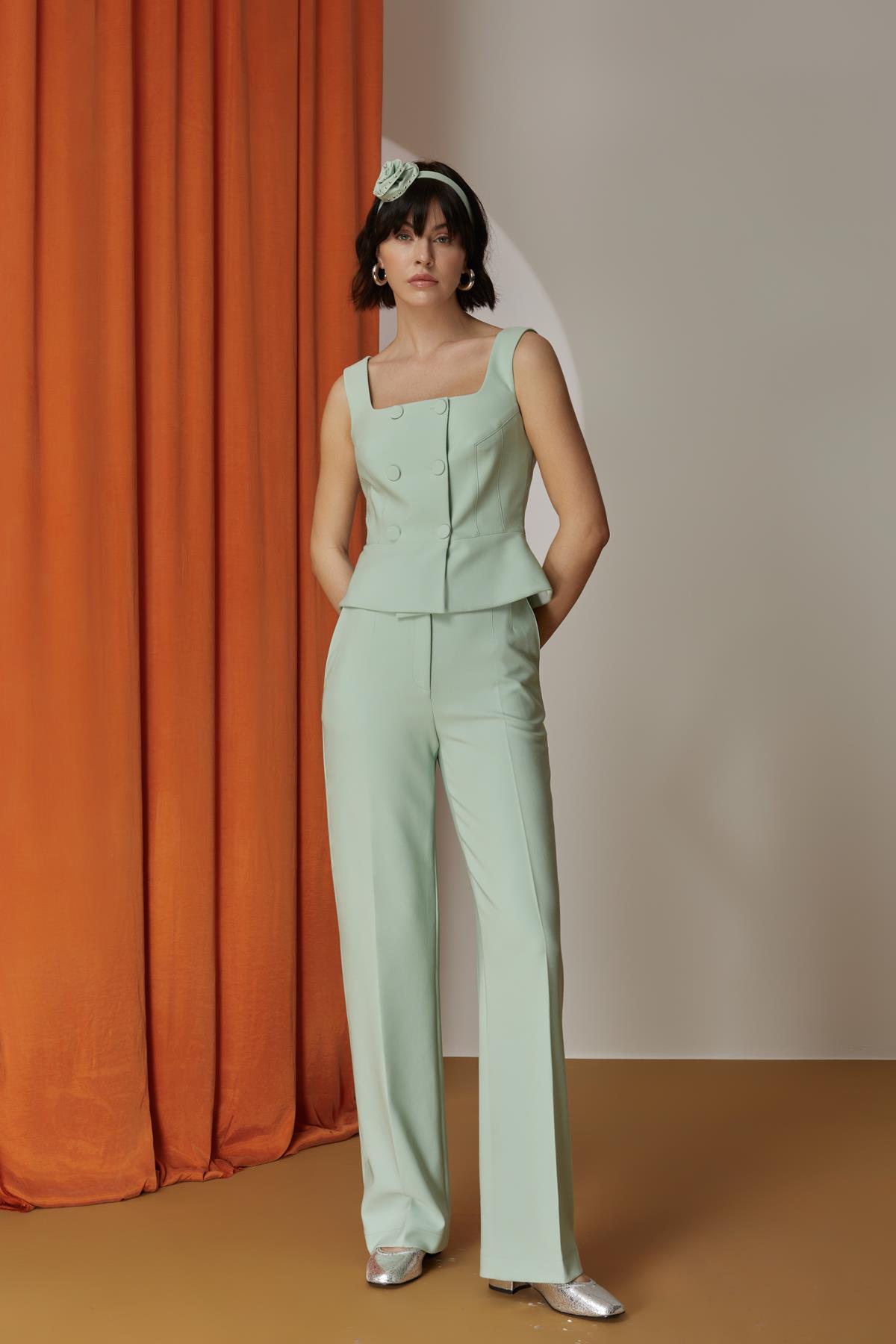 NAAR 12210 PANTOLON MİNT