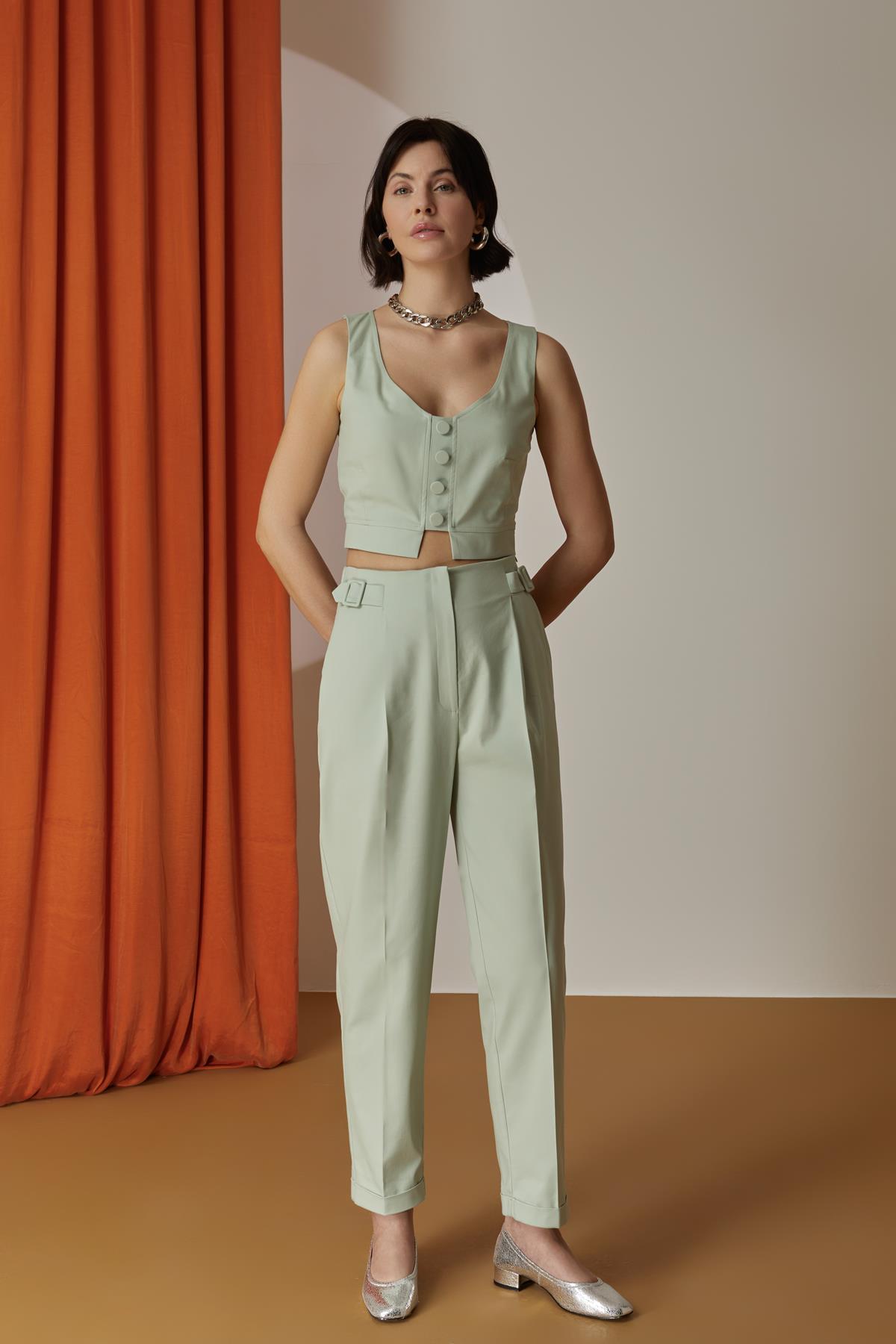 NAAR 12212 PANTOLON MİNT