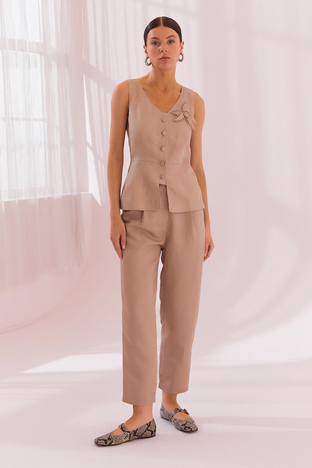 NAAR 12227 PANTOLON VİZON