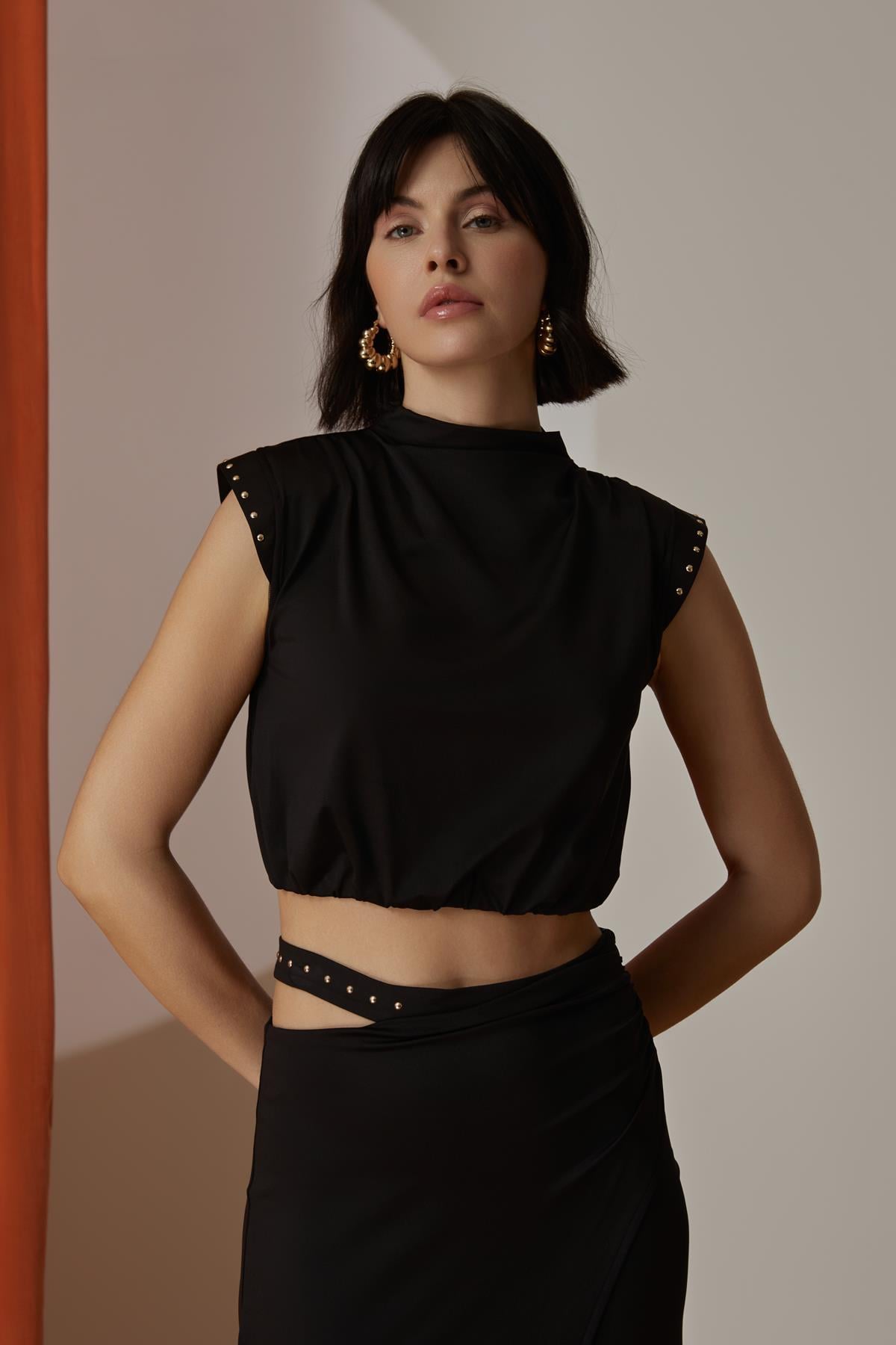 NAAR 12300 BLUZ SİYAH