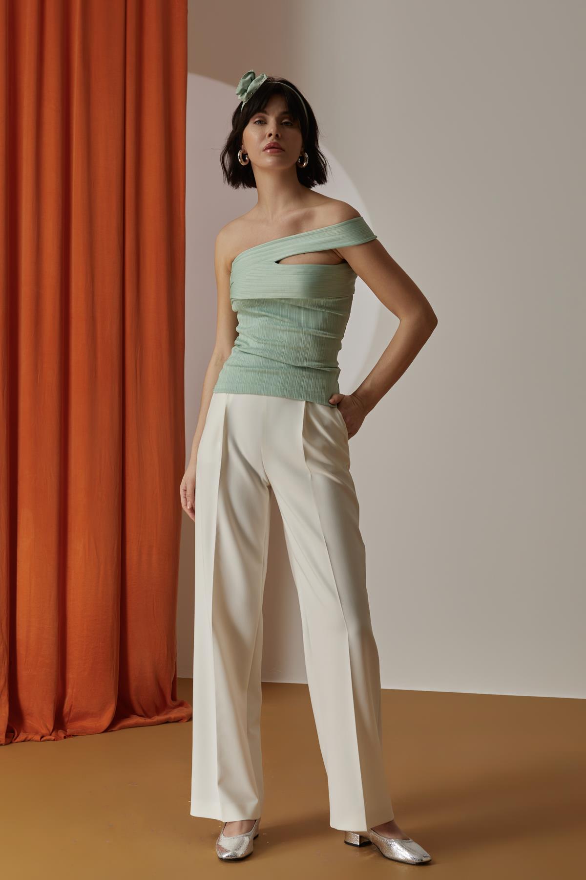 NAAR 12314 BLUZ MİNT