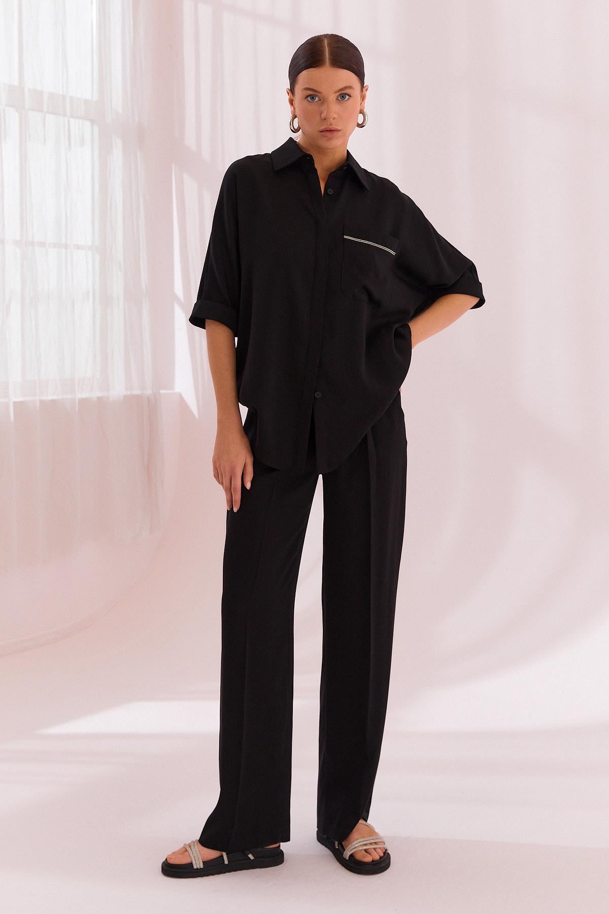 NAAR 12323 GÖMLEK SİYAH