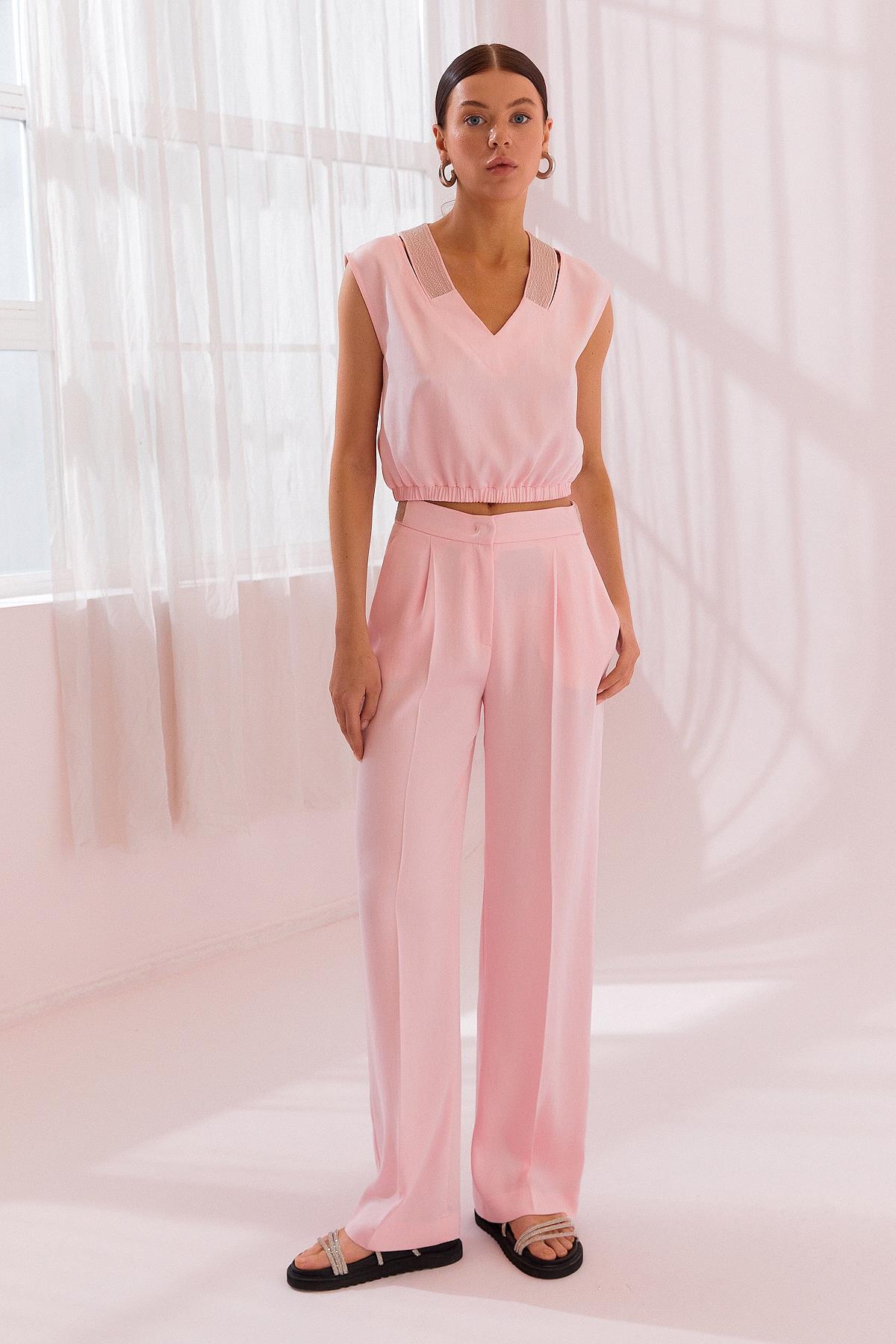 NAAR 12324 BLUZ PEMBE