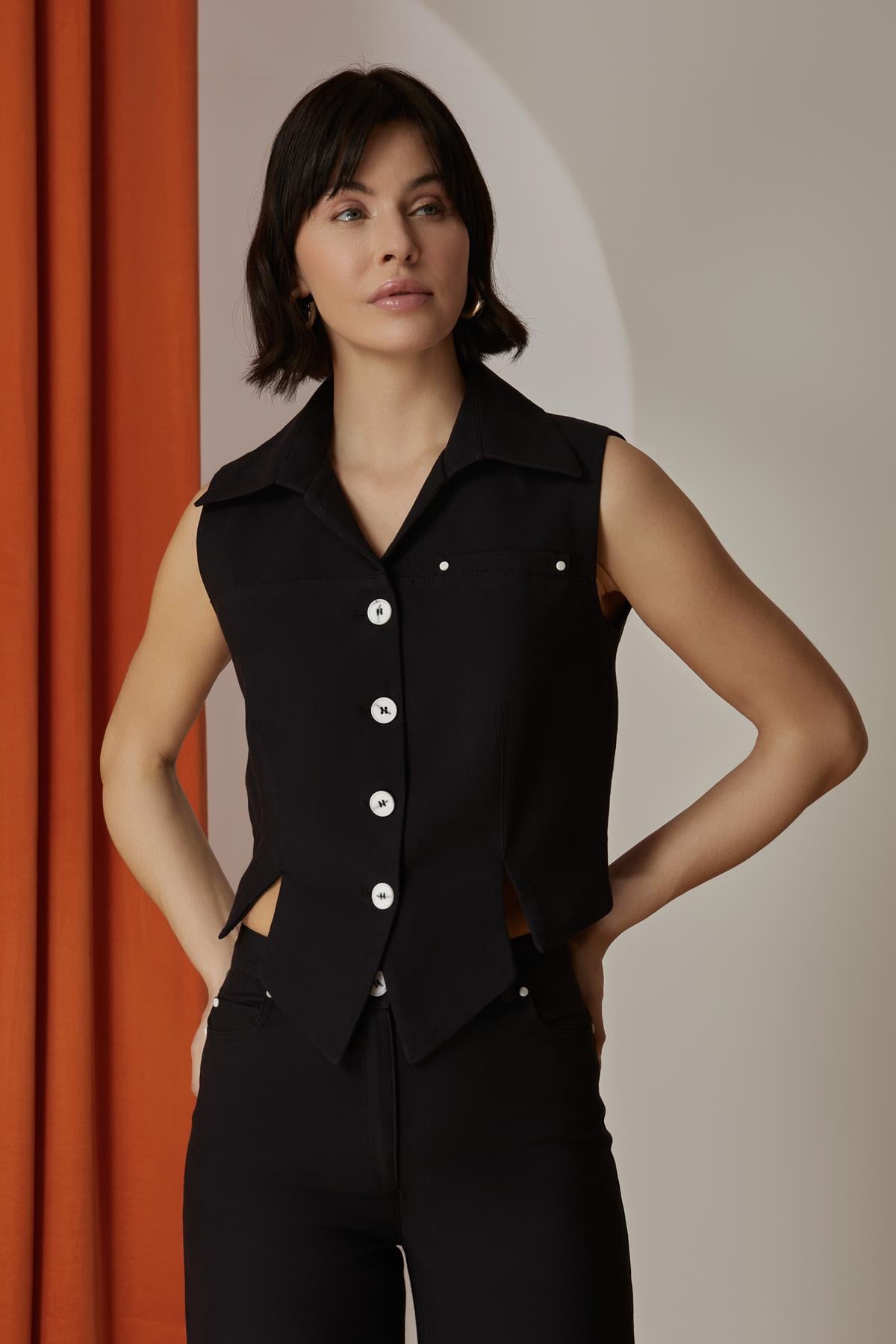 NAAR 12701 YELEK SİYAH