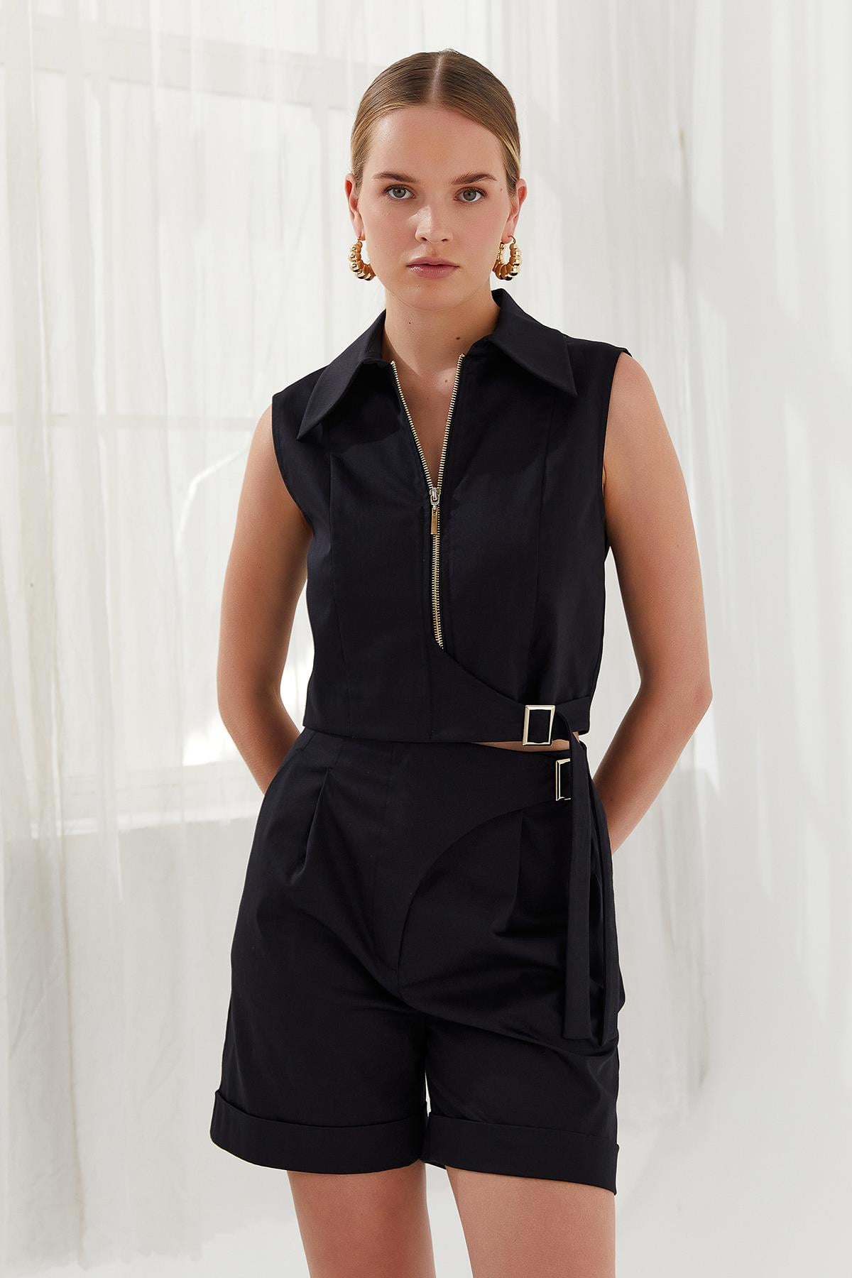 NAAR 12718 YELEK SİYAH