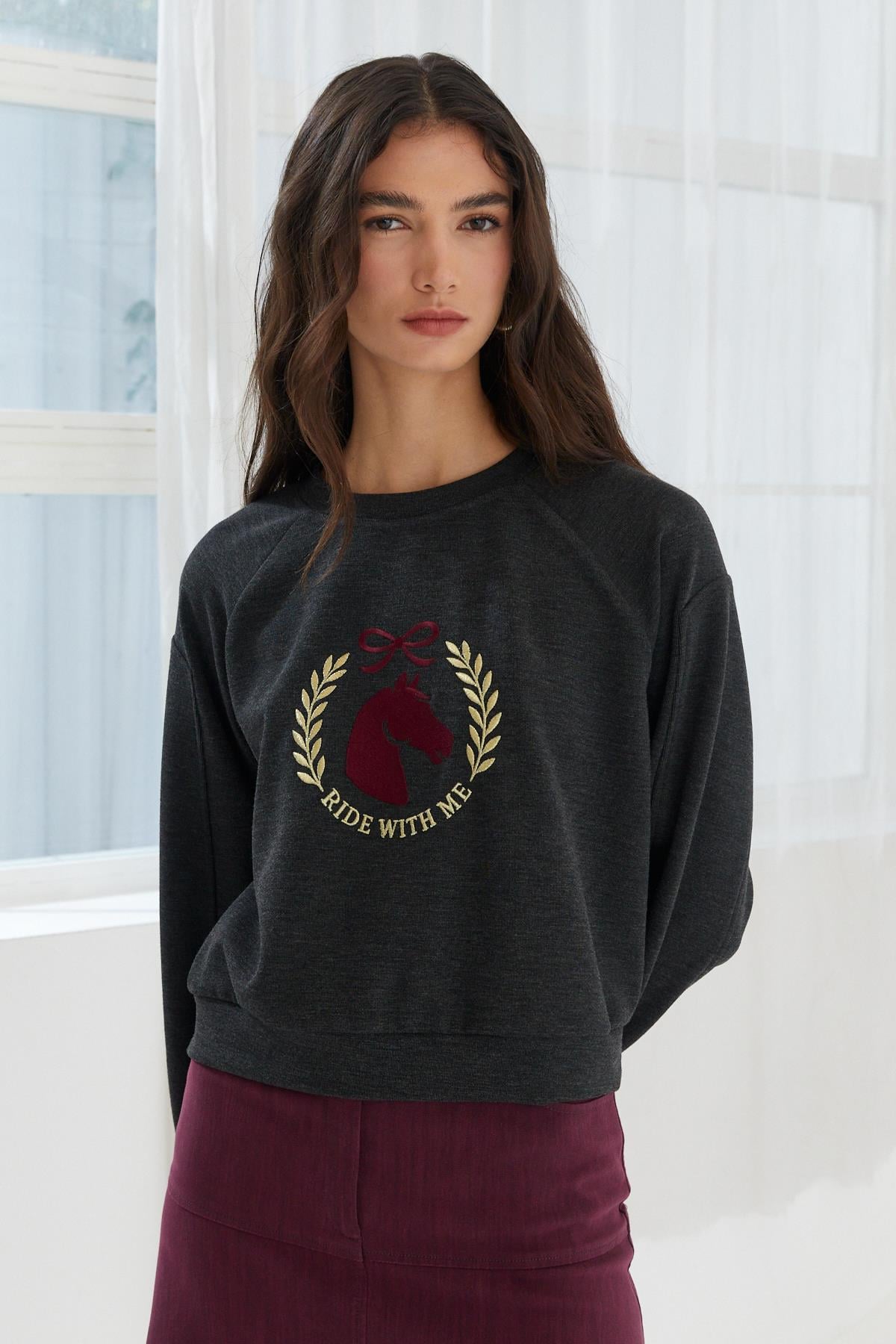 NAAR 22333 SWEAT ANTRASİT